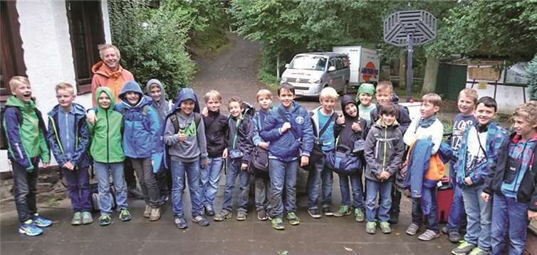 Die Fünftklässler hatten viel Spaß bei ihren "Kennenlerntagen".privat