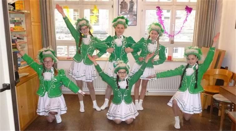 Die Fünkchen der Fidelen Frauen lieferten eine super Show.