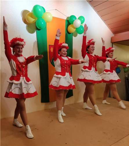 Die Funken zeigten ihr Können. Fotos: privat