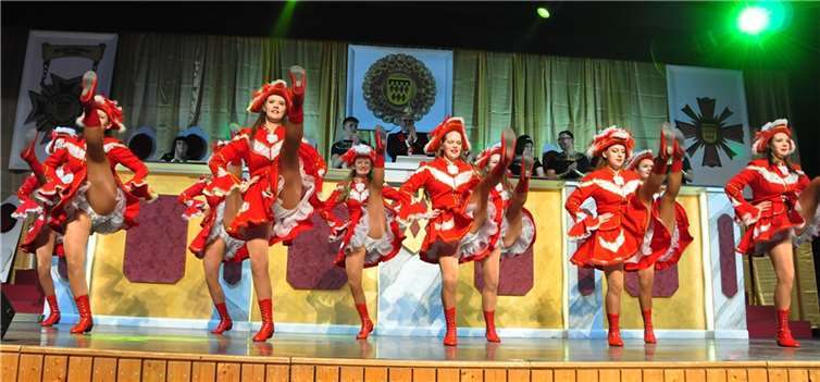 Die Funkengarde Boos.