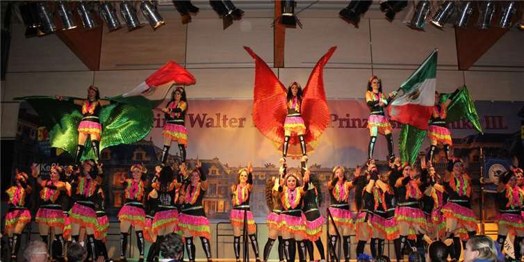 Die Funky Diamonds aus Neuwied - seit Jahren fester Bestandteil des Bunten Abend. Fotos: Möhnenclub Arzheim/Torsten Zenz