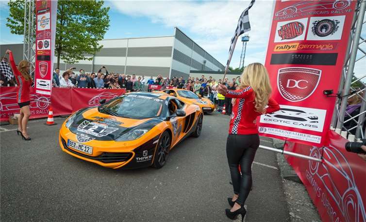Die GERMANYS SUPERCARS RALLYE kommt zum Ring.Eventmamagement Germanys Supercars Rallye