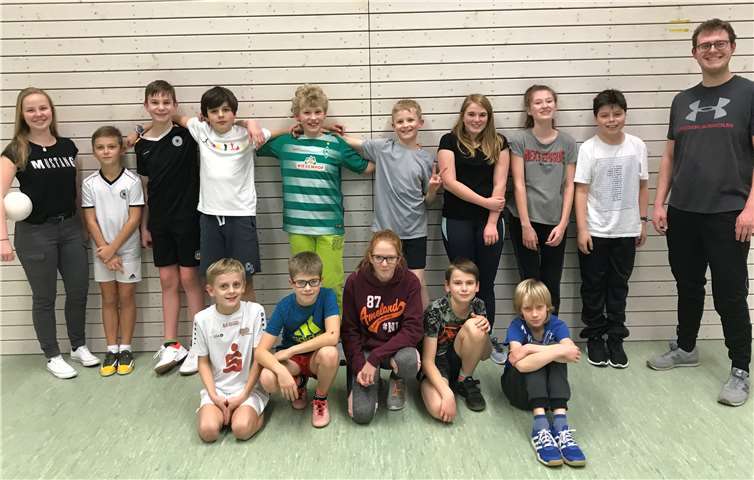 Die GTRVN-Jugend beim Hallentraining.Foto: privat