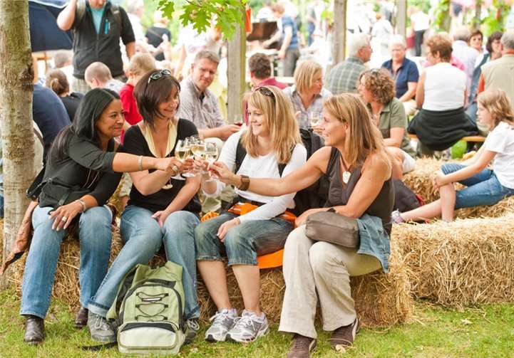 Die Gäste des Festes können sich auf einen fruchtigen Burgunder freuen. Privat