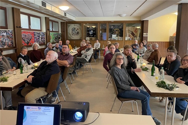 Die Gäste des Neujahrsempfangs.