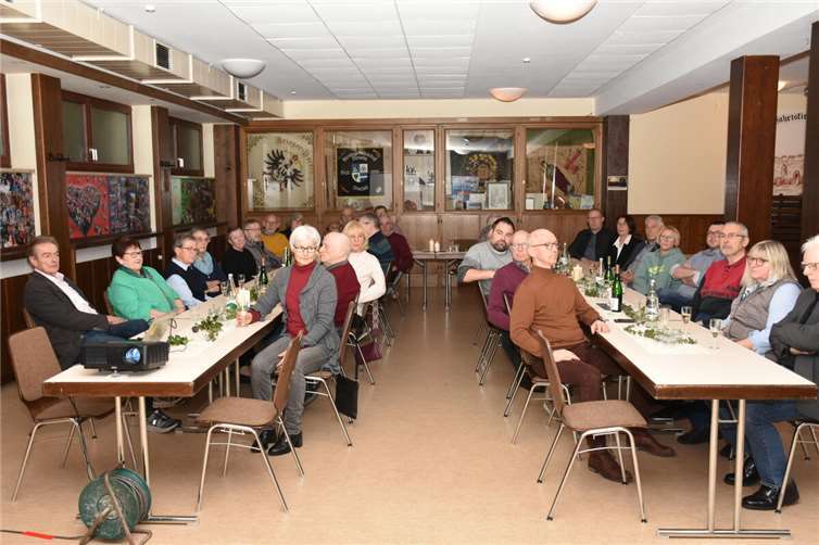 Die Gäste des Neujahrsempfangs. Fotos: Jürgen Sabel