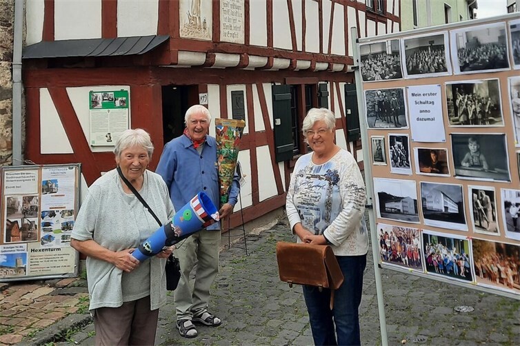 Die Gäste des Stadtmauerhäuschens erwartete eine Reise in den Schulalltag vergangener Generationen.