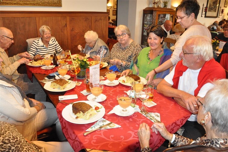 Die Gäste des VdK-Döppekooche-Essens ließen sich diesen gut schmecken.