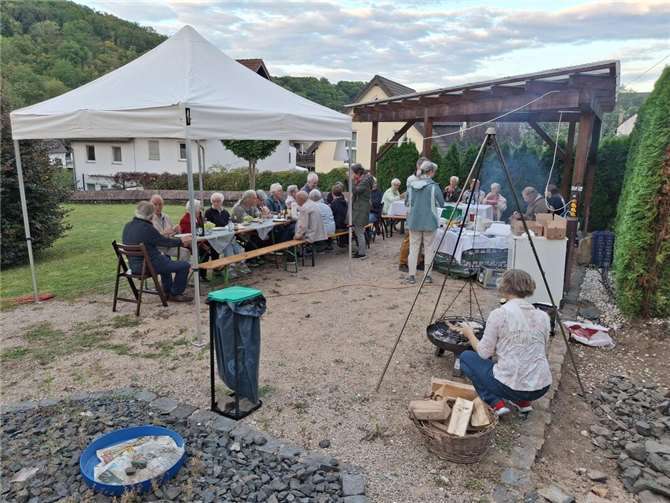 Die Gäste genossen die angenehme Atmosphäre.  Foto: privat