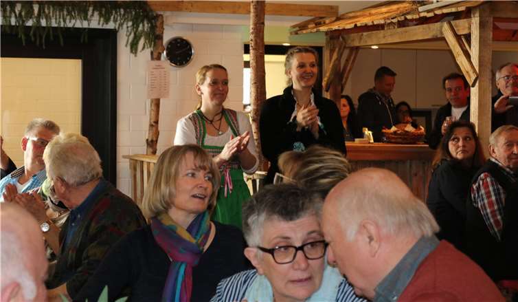 Die Gäste hatten eine Menge Spaß und feierten begeistert mit.UP