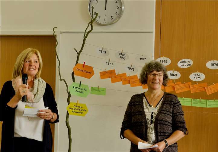 Die Gäste konnten sich auf eine kleine Zeitreise begeben.