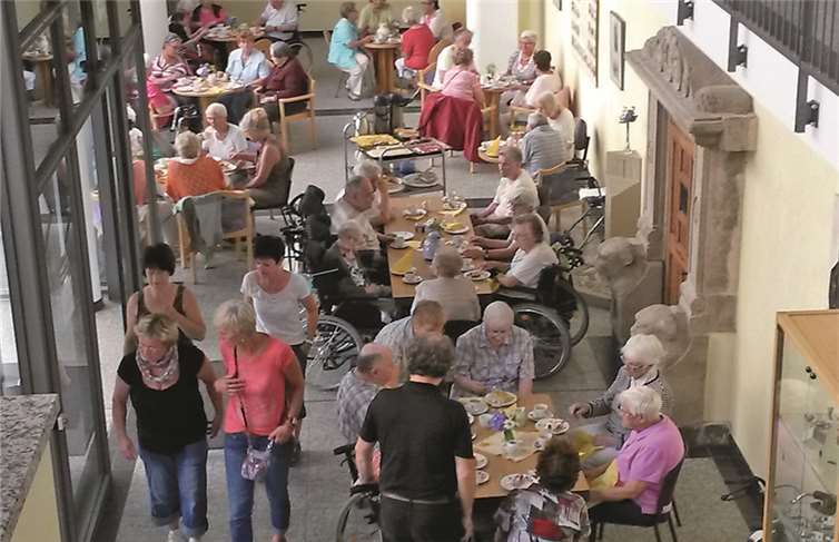 Die Gäste wurden bestens unterhalten. Bruno Jaeger