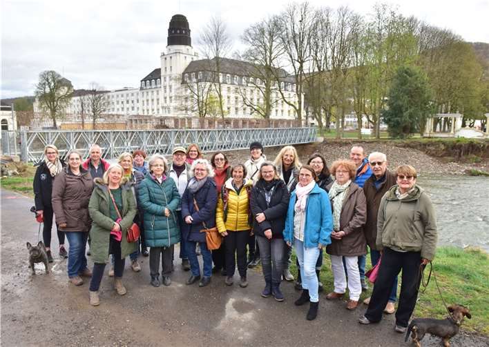 Die Gästeführer des Ahrtal-Tourismus bereiten sich gerade in mehreren Schulungen auf die Führungen vor, insbesondere auf die neuen Angebote zum Thema Wiederaufbau. Foto: Martin Gausmann
