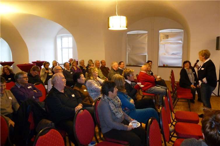 Die Gästeführer wurden darüber informiert, dass im vergangenen Jahr insgesamt über 1600 Führungen stattgefunden haben. privat