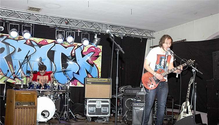 Die Gastband aus Belgien.