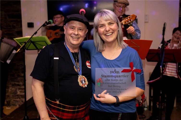 Die Gaststätte Fackel wurde zum offiziellen Stammquartier der KG ernannt.