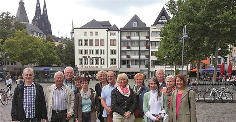 Die „Geburtstagskinder“ erkundeten die Domstadt.privat