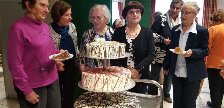 Die Gebutstagstorte sah toll aus und schmeckte vorzüglich.