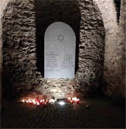 Die Gedenkveranstaltung in Lahnstein stand unter dem Thema „Wieder fassungslos“. Foto: privat