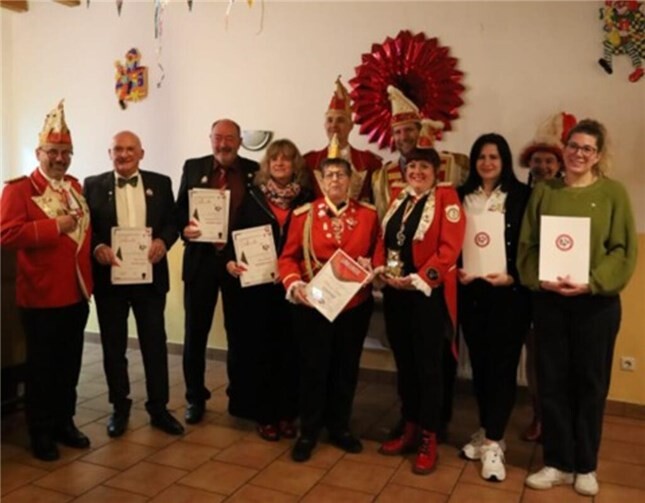 Die Geehrten. Foto: privat