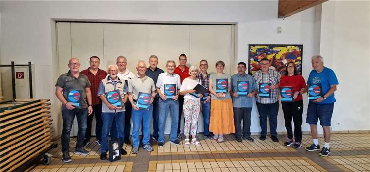 Die Geehrten. Quelle: SV Urmitz