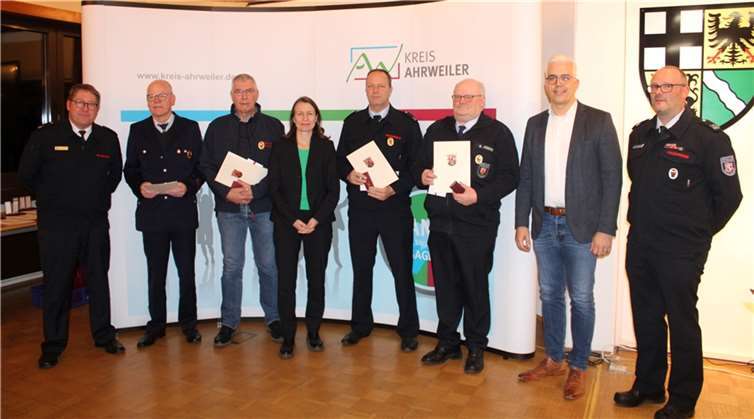 Die Geehrten der VG Altenahr