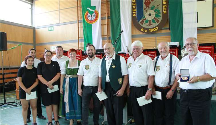 Die Geehrten vom Sonntag. Fotos: MFU