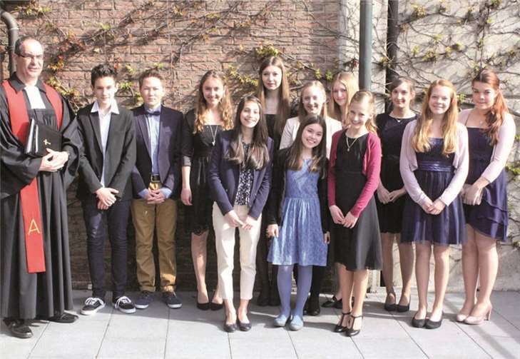 Die Gemeinde Unkel/Rheinbreitbach ist nun zum zwölf junge Gemeindeglieder reicher. DL