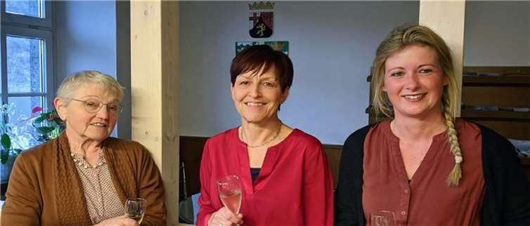 Die Gemeindesekretärinnen: Veronika Dany, Gudrun Weber und Nadine eyendecker. Foto: Leo Weber