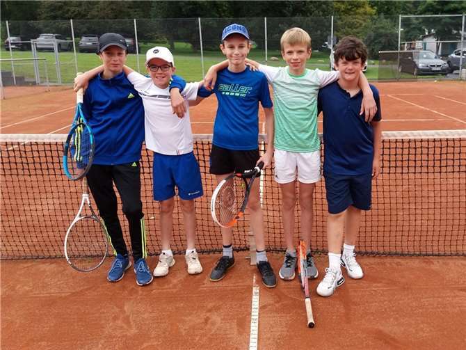 Die Gemischten U12er des TC RL Lahnstein. Foto: privat