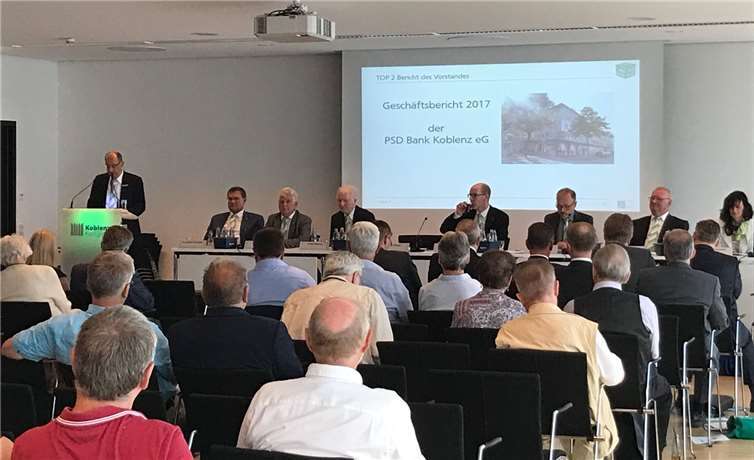 Die Generalversammlung in derRhein-Mosel-Halle war wieder gut besucht.