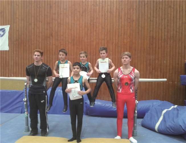 Die Geräteturner des TV Weißenthurm konnten sich im Vergleich zum letzten Jahr deutlich steigern.  Privat