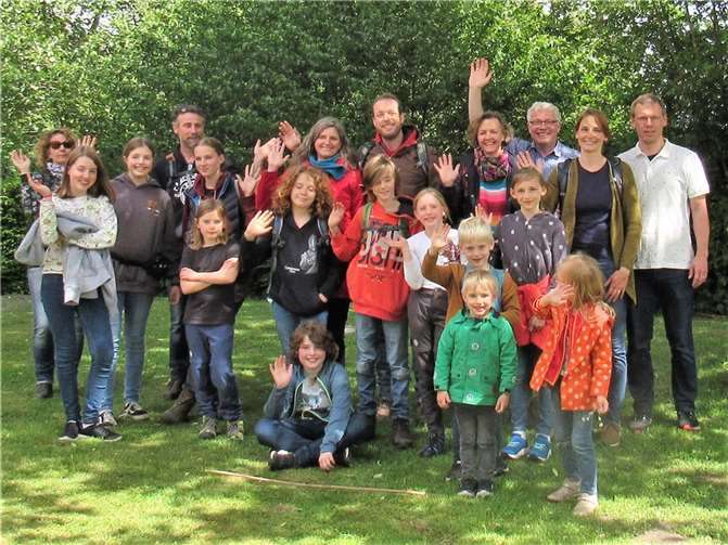 Die Gesamtgruppe „mission grün.  Fotos: Dekanat Ahr-Eifel