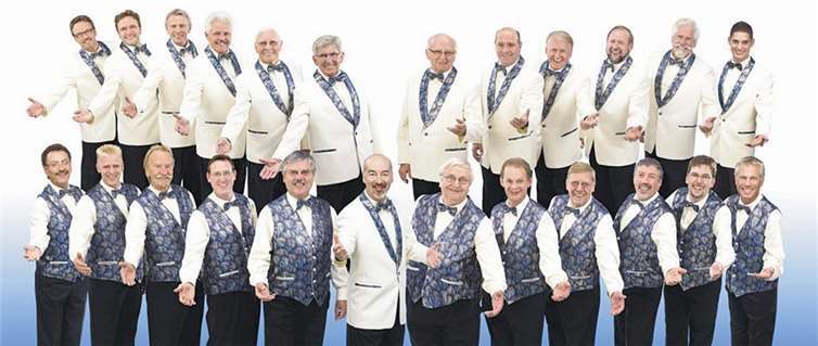 Die Gesangsgruppe Conbrios. privat