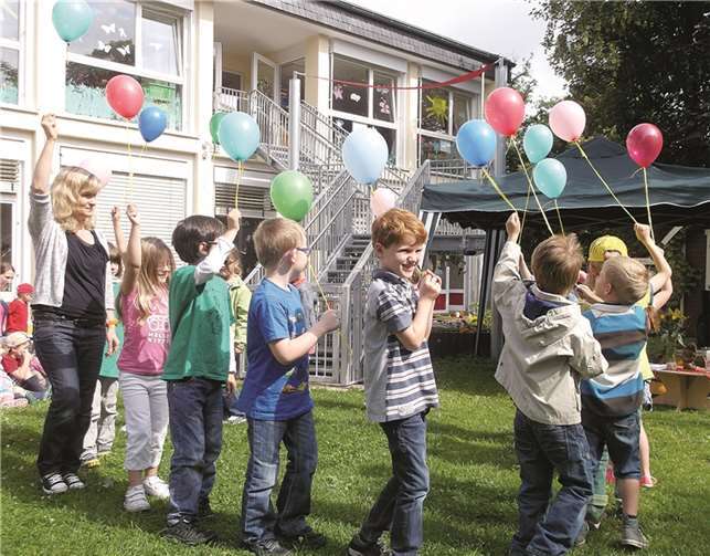 Die Geschichte vom Luftballon Bernhard zeigte, dass man sich auf etwas Neues und Unbekanntes freuen kann.  Privat