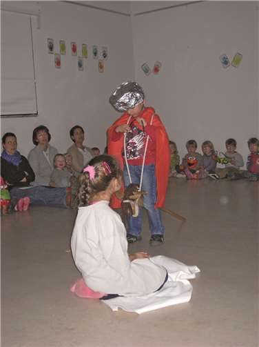 Die Geschichte von St. Martin wurde nachgespielt. privat