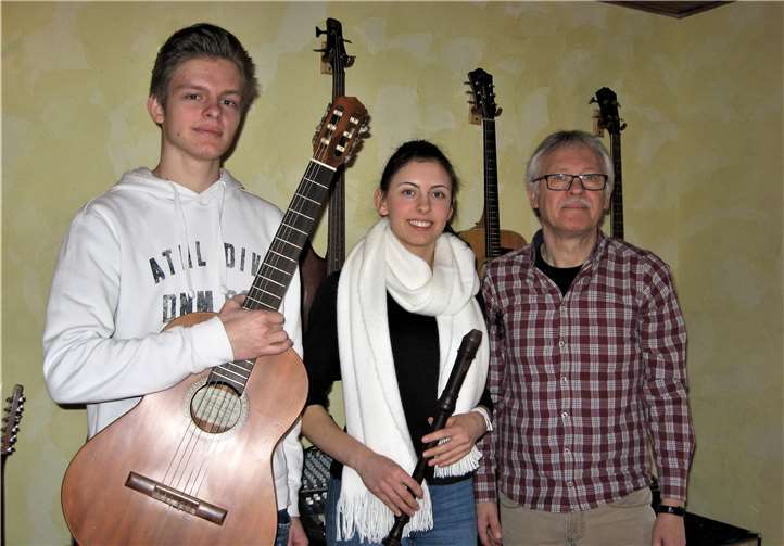 Die Geschwister Annika und Felix Jünger aus Mertloch.KMS