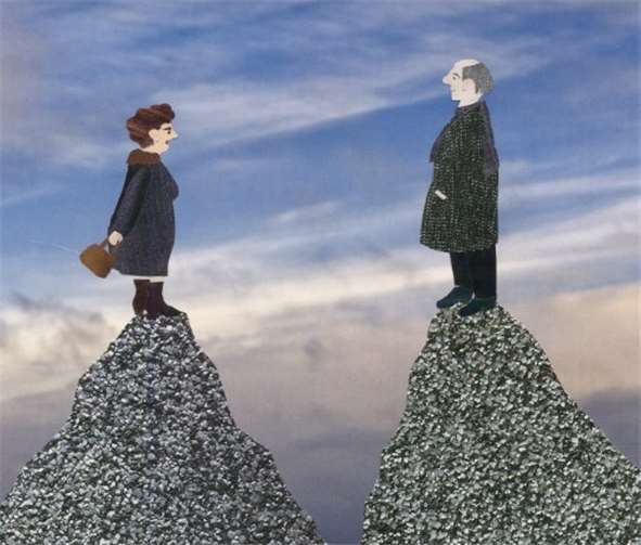 Die „Getrennten Berge“. Ljuba Stille