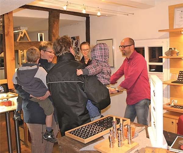 Die Gewerbetreibenden freuten sich über Kundschaft an einem Sonntag. WP