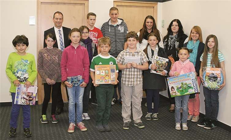 Die Gewinner des 43. Internationalen Jugendwettbewerbs wurden bei einer kleinen Feier geehrt und erhielten ihre Preise. privat