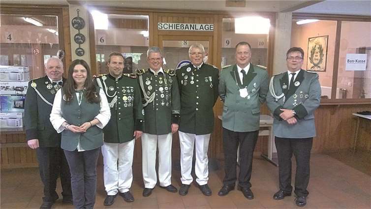 Die Gewinner des Ehrenpreisschießens. privat