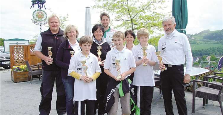 Die Gewinner des Pfingstturniers.privat