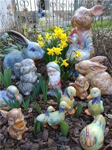 Die Gießkeramik gibt es in verschiedenen Variationen.Foto: privat