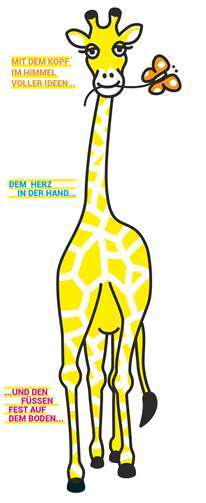Die Giraffe wurde von Thomas Hebler entwickelt. Foto: Stadt Bendorf
