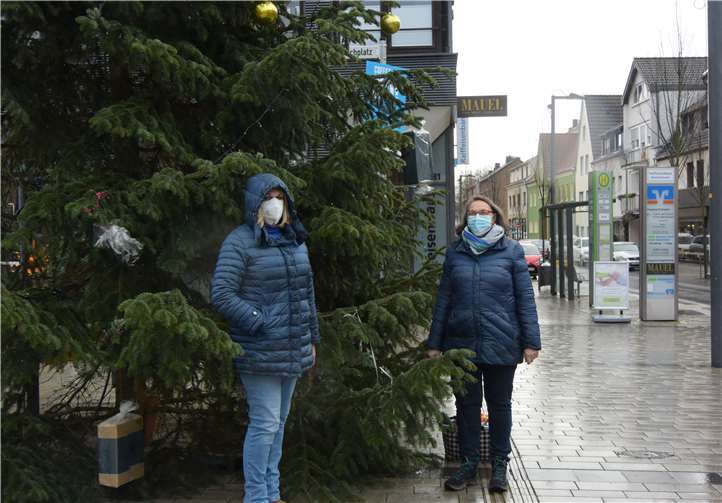 Die Glücksfeen Gabi Sperling und Nadja Ginster des Meckenheimer Verbundes. Foto: Meckenheimer Verbund e.V.