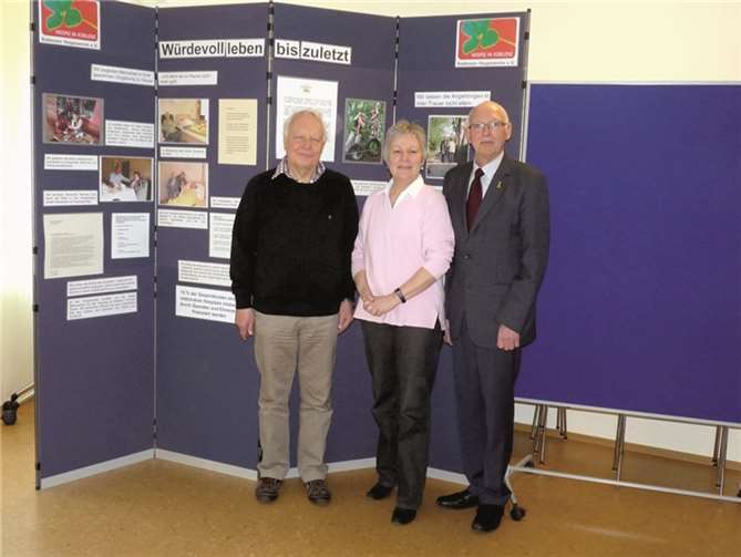 Die Gottesdienstkollekte geht an den Hospizverein.privat