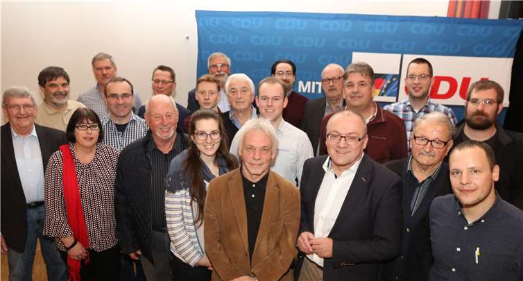Die Grafschafter CDU-Gemeinderatskandidaten für die Kommunalwahl am Sonntag, 26. Mai. Privat