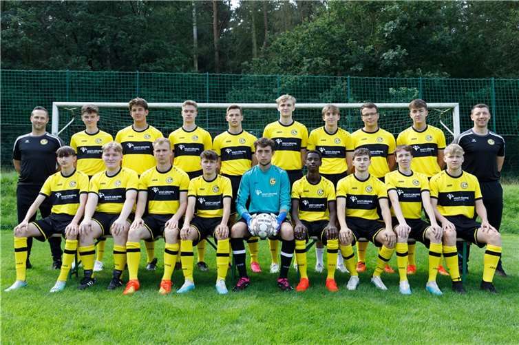 Die Grafschafter SG A-Jugend. Foto: Andreas Thun