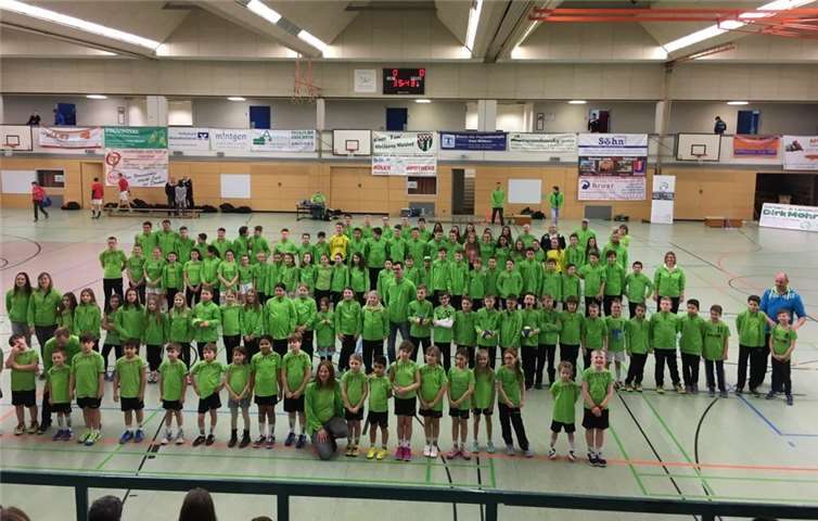 Die Grün-Weiß Jugend hofft das Sie bald wieder in die Halle kann. Foto: Archiv März 2017