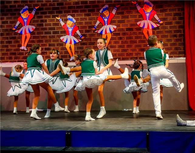 Die Grün-Weißen Funken aus Kölsch-Büllesbach begeisterten bei ihrem Auftritt.